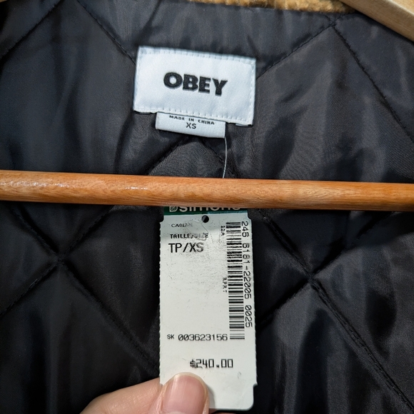Obey nomad corduroy jacket unisex - Picture 5 of 5